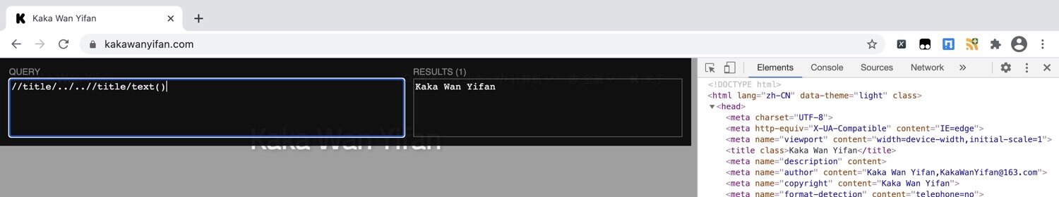 //title/../..//title/text()